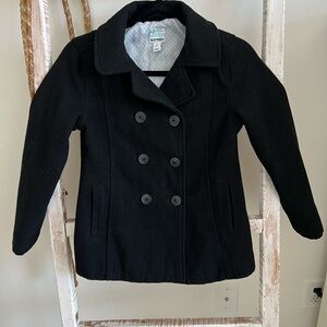 Old Navy Kids Classic Black Peacoat